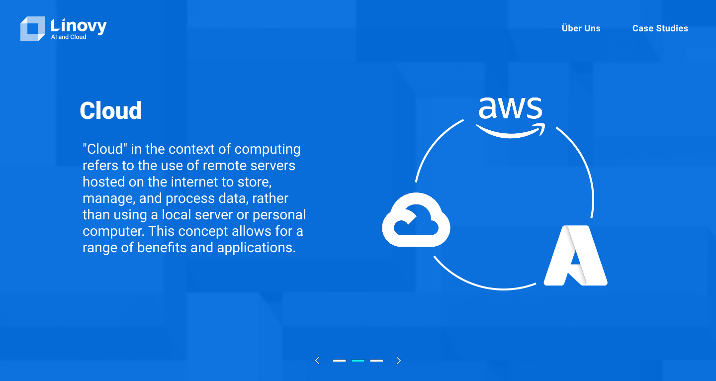 Header Carousel Slide 2: Cloud